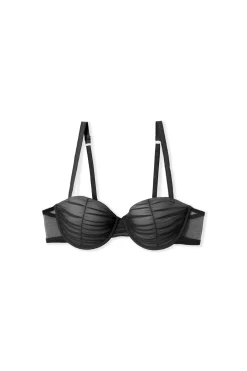 Soutien-gorge balconnet coques fines en tulle