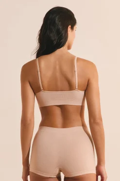 Soutien-gorge bandeau avec coton