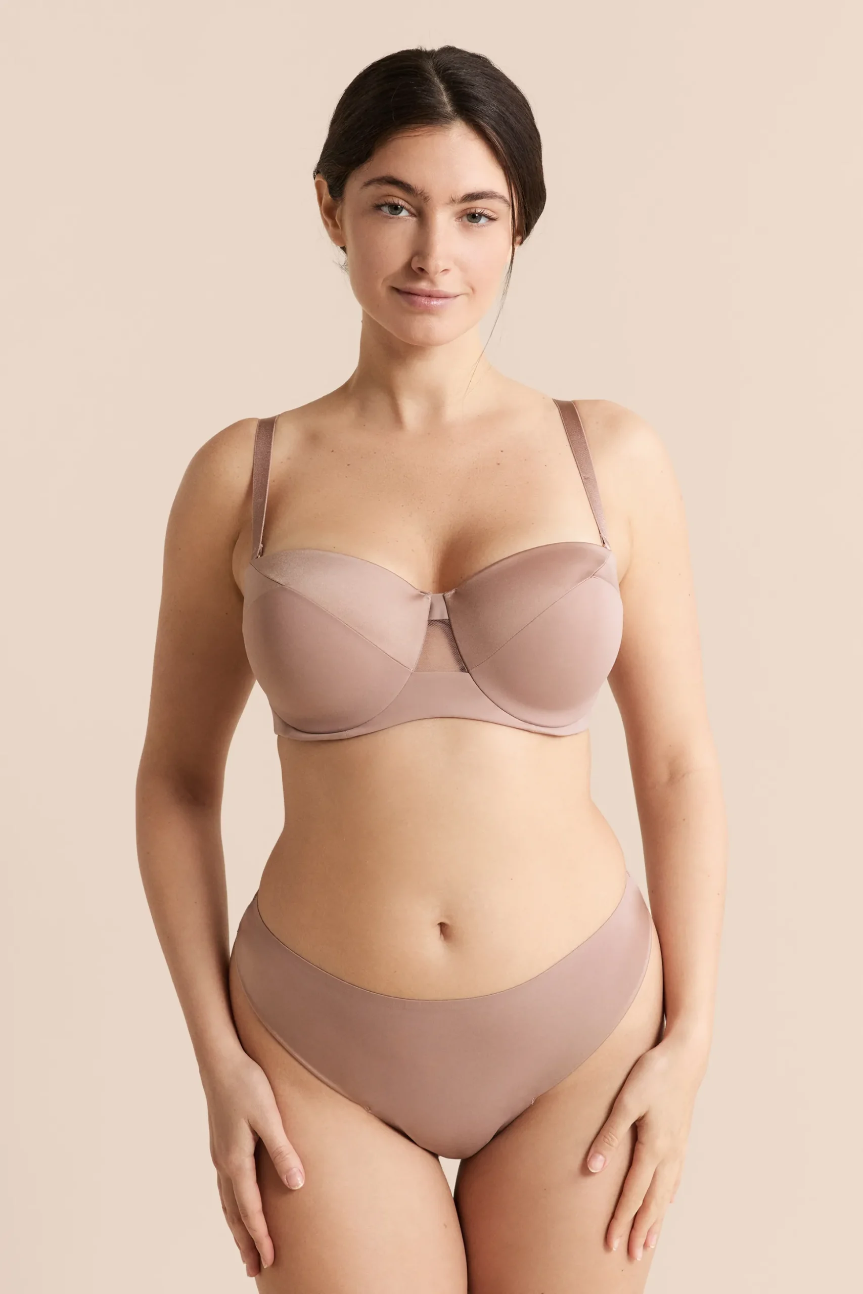 Soutien-gorge bandeau coques fines