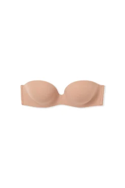 Soutien-gorge bandeau en microfibre