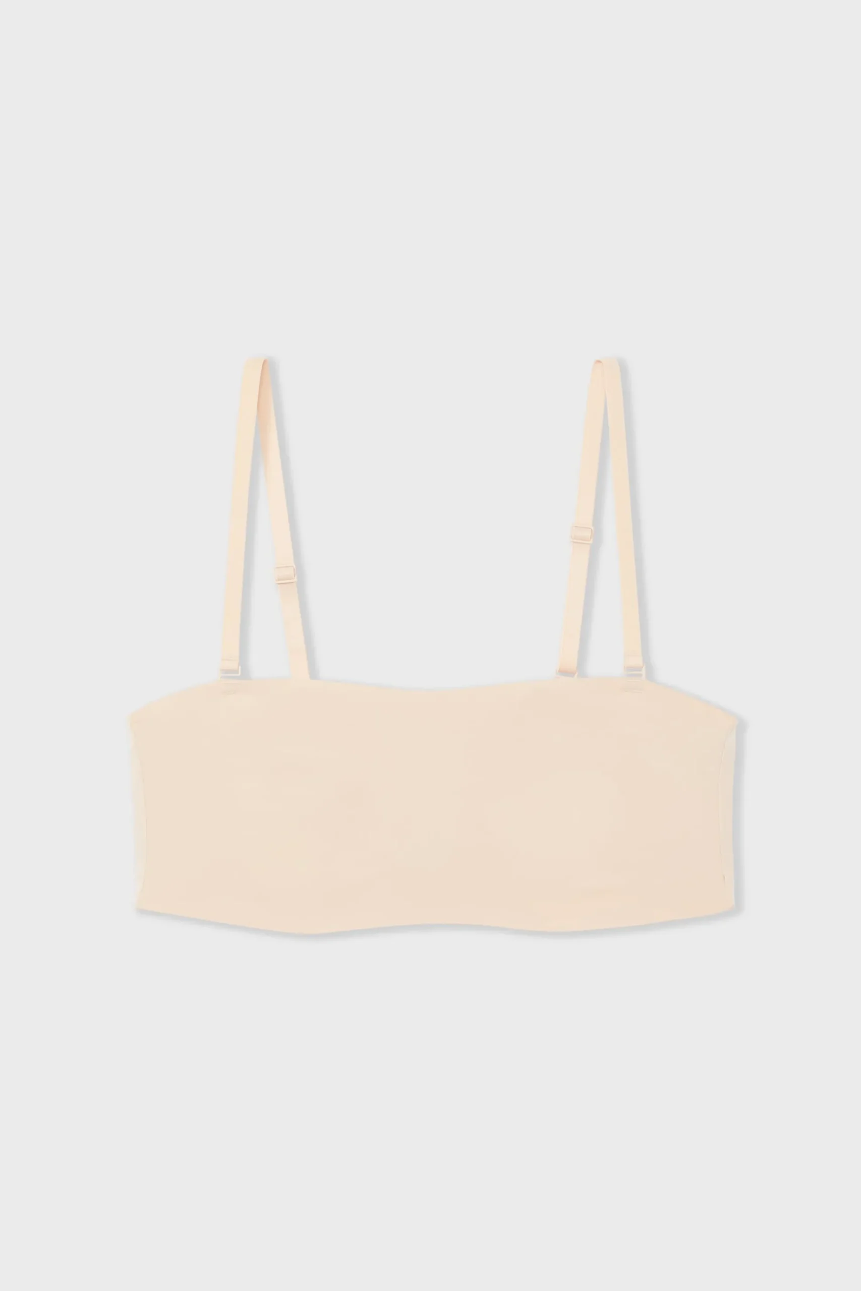 Soutien-gorge bandeau en microfibre