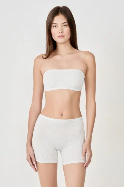 Soutien-gorge bandeau sans armature en coton biologique extensible