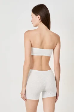 Soutien-gorge bandeau sans armature en coton biologique extensible