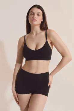 Soutien-gorge brassière de maternité en coton biologique, clips d'allaitement