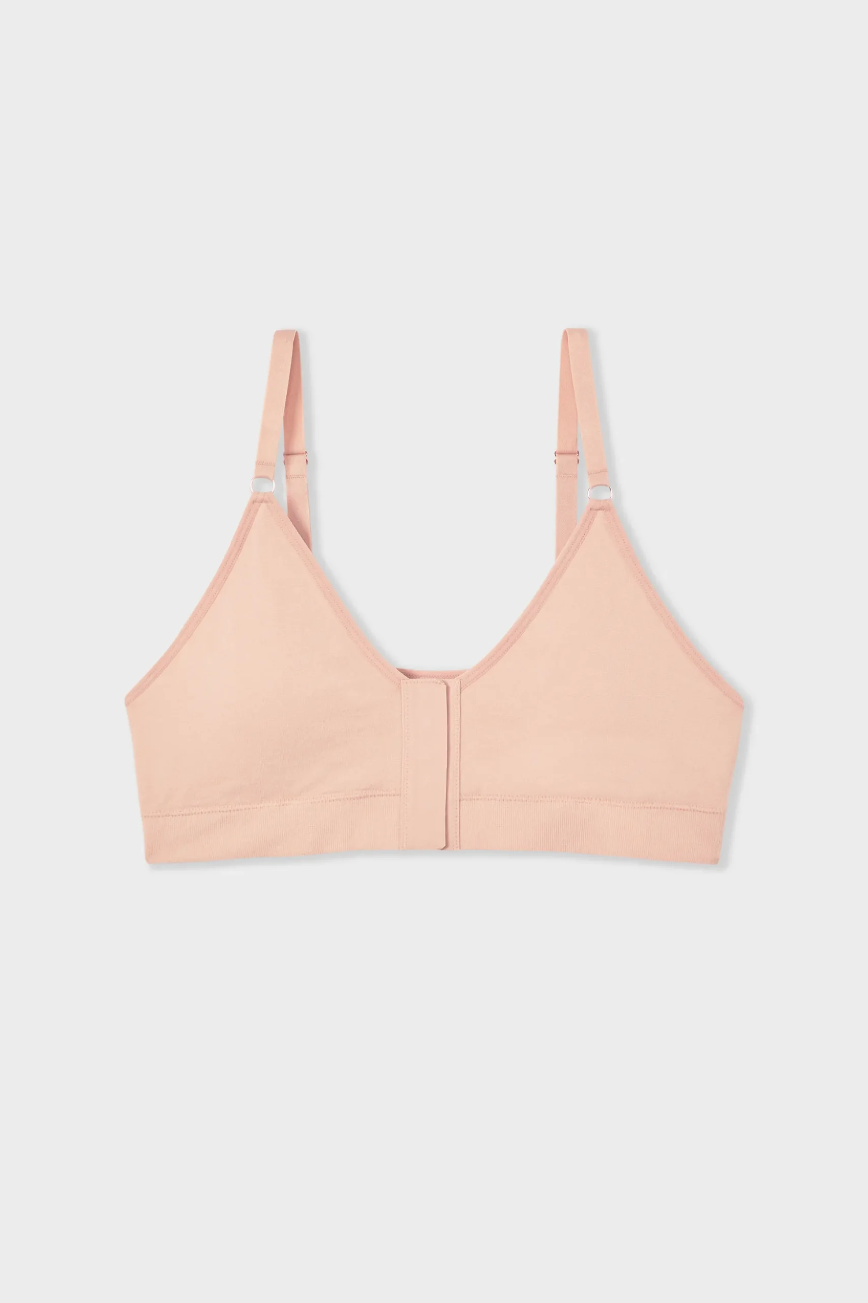 Soutien-gorge brassière en coton post-mastectomie avec ouverture devant