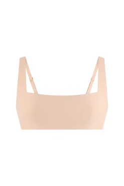 Soutien-gorge brassière en microfibre avec pads amovibles