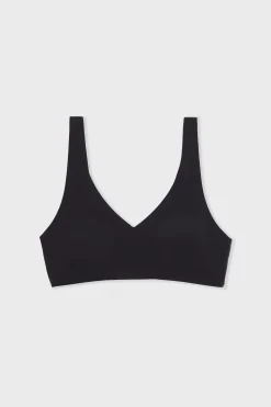 Soutien-gorge brassière en microfibre avec pads amovibles