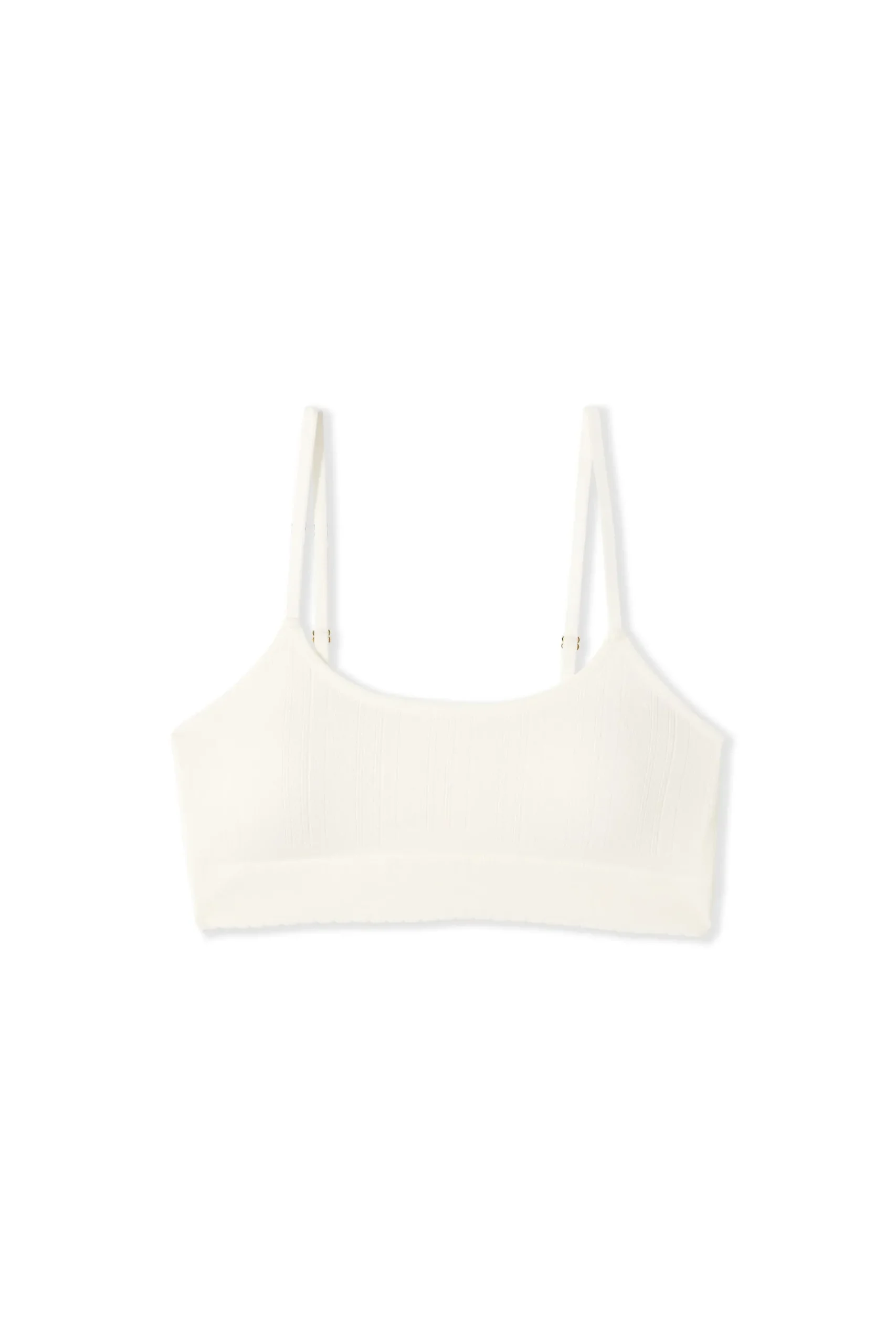Soutien-gorge brassière en pointelle