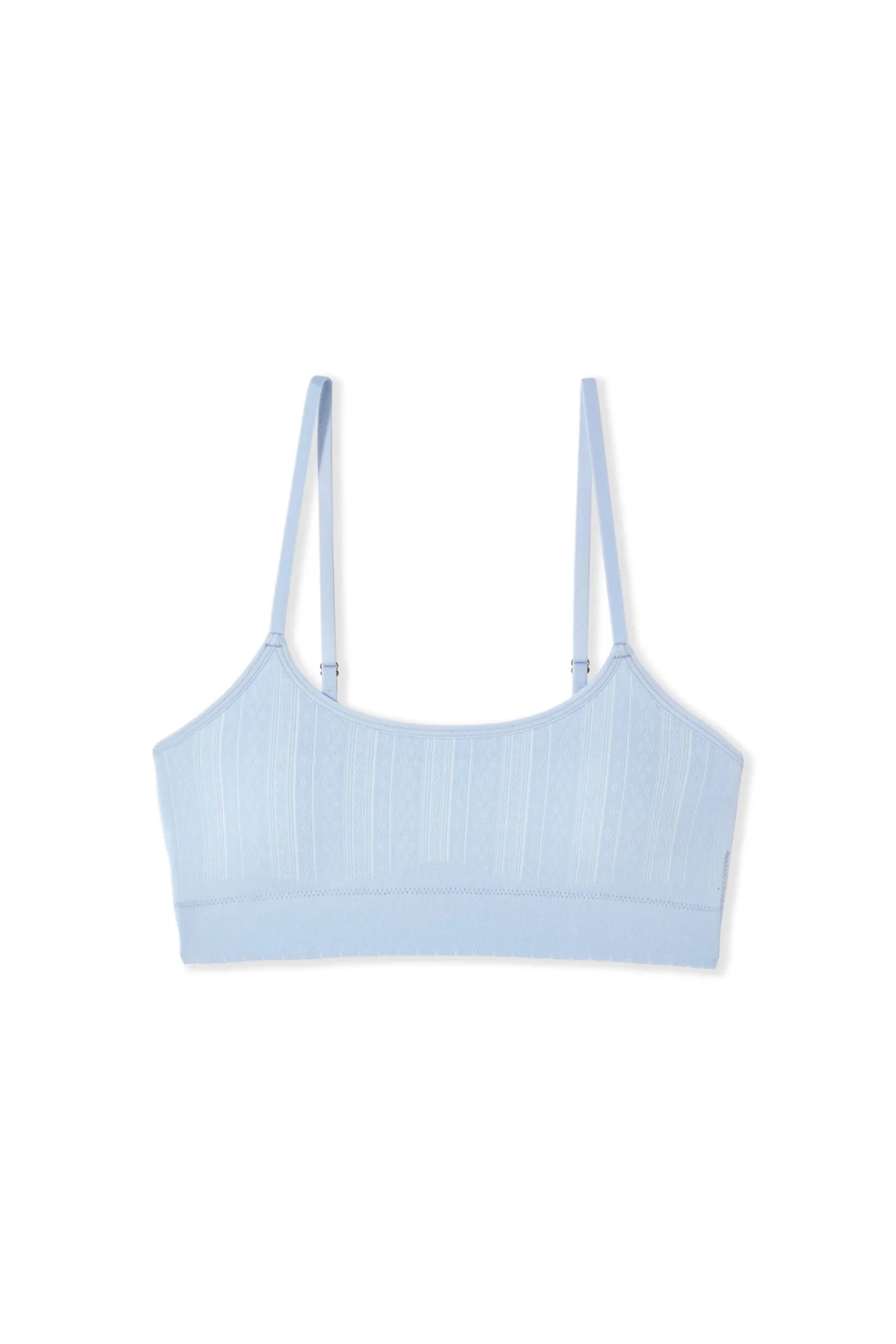 Soutien-gorge brassière en pointelle