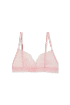 Soutien-gorge brassière à motifs cœurs