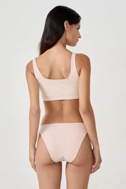 Soutien-gorge brassière réversible en coton biologique extensible