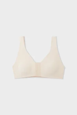 Soutien-gorge brassière sans armatures post-mastectomie avec ouverture devant