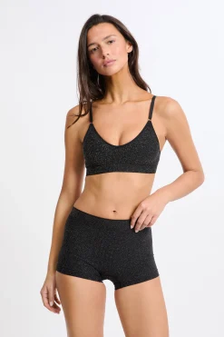 Soutien-gorge brassière sans coutures irisé