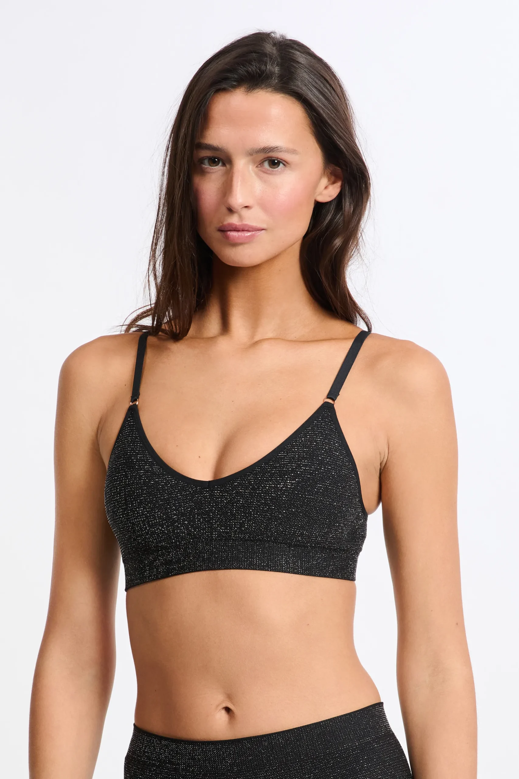 Soutien-gorge brassière sans coutures irisé
