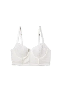 Soutien-gorge bustier avec broderie