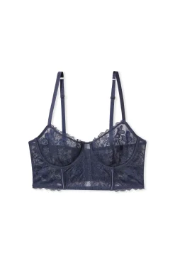 Soutien-gorge bustier avec broderie