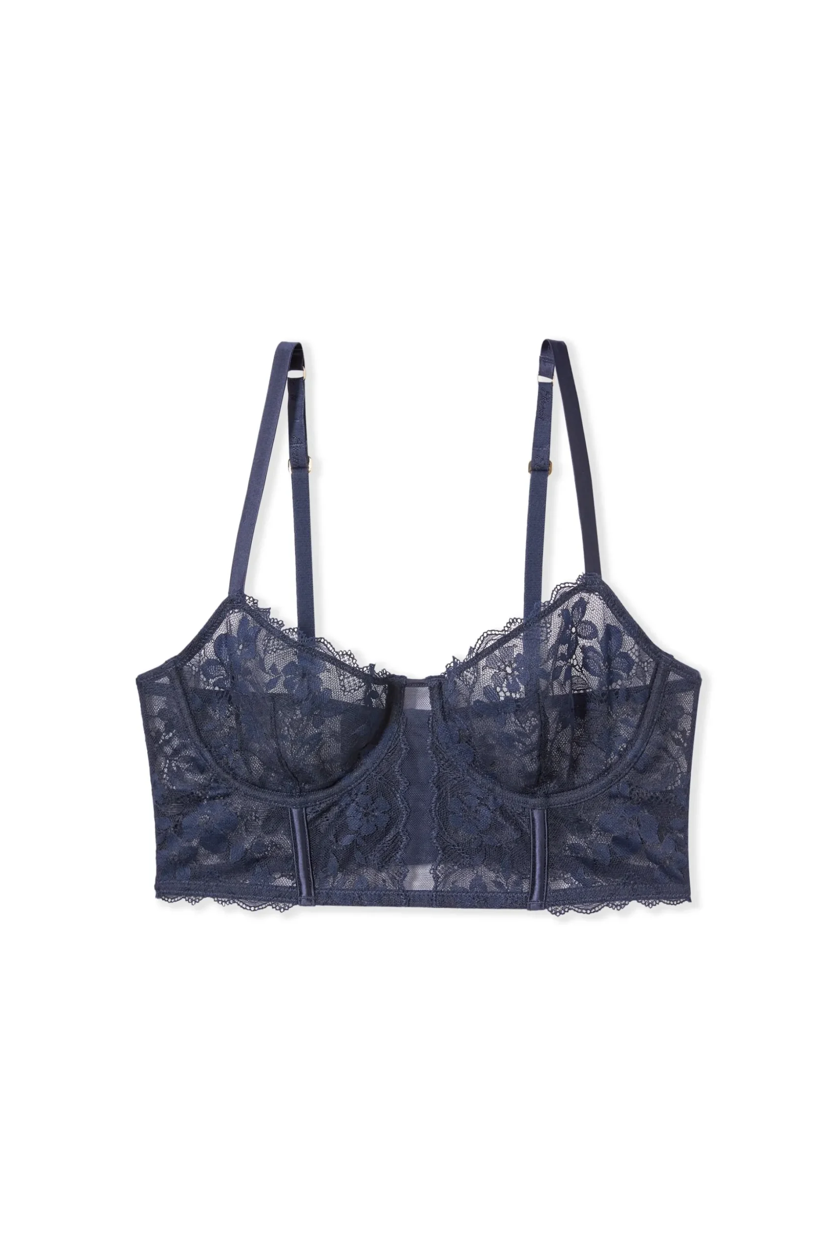 Soutien-gorge bustier avec broderie