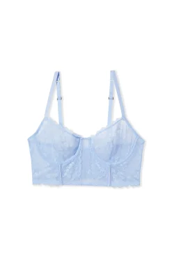 Soutien-gorge bustier avec broderie