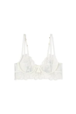 Soutien-gorge bustier en broderie