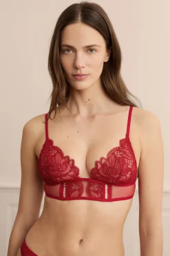 Soutien-gorge bustier en guipure