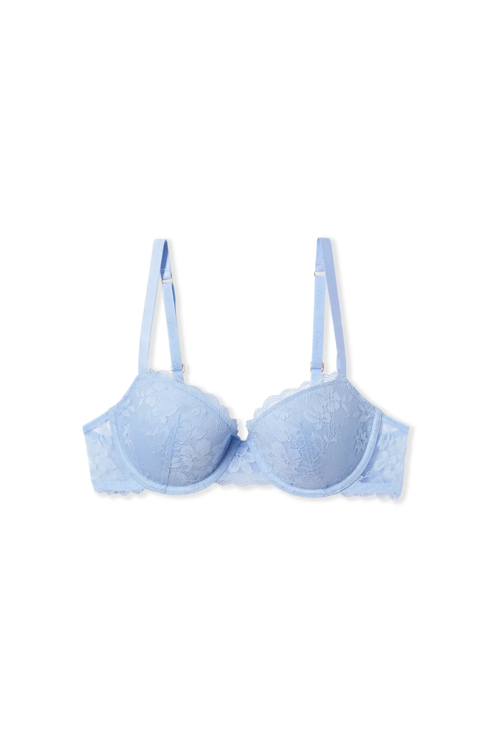 Soutien-gorge coques fines avec broderie