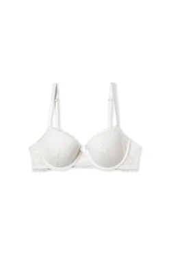 Soutien-gorge coques fines avec broderie