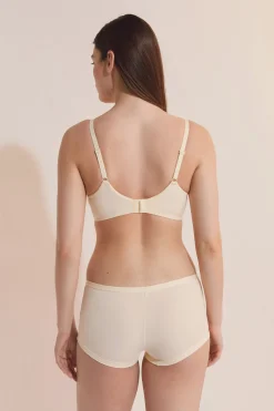 Soutien-gorge coques fines, clips d'allaitement