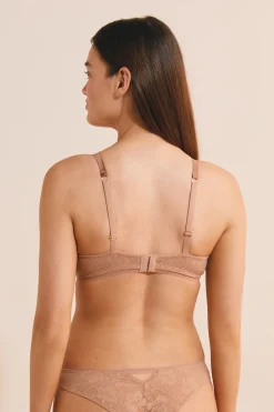 Soutien-gorge coques fines en dentelle