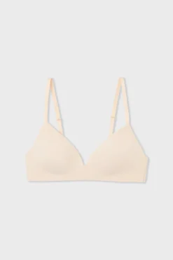 Soutien-gorge coques fines sans armatures en microfibre