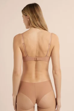 Soutien-gorge coques fines sans armatures en microfibre