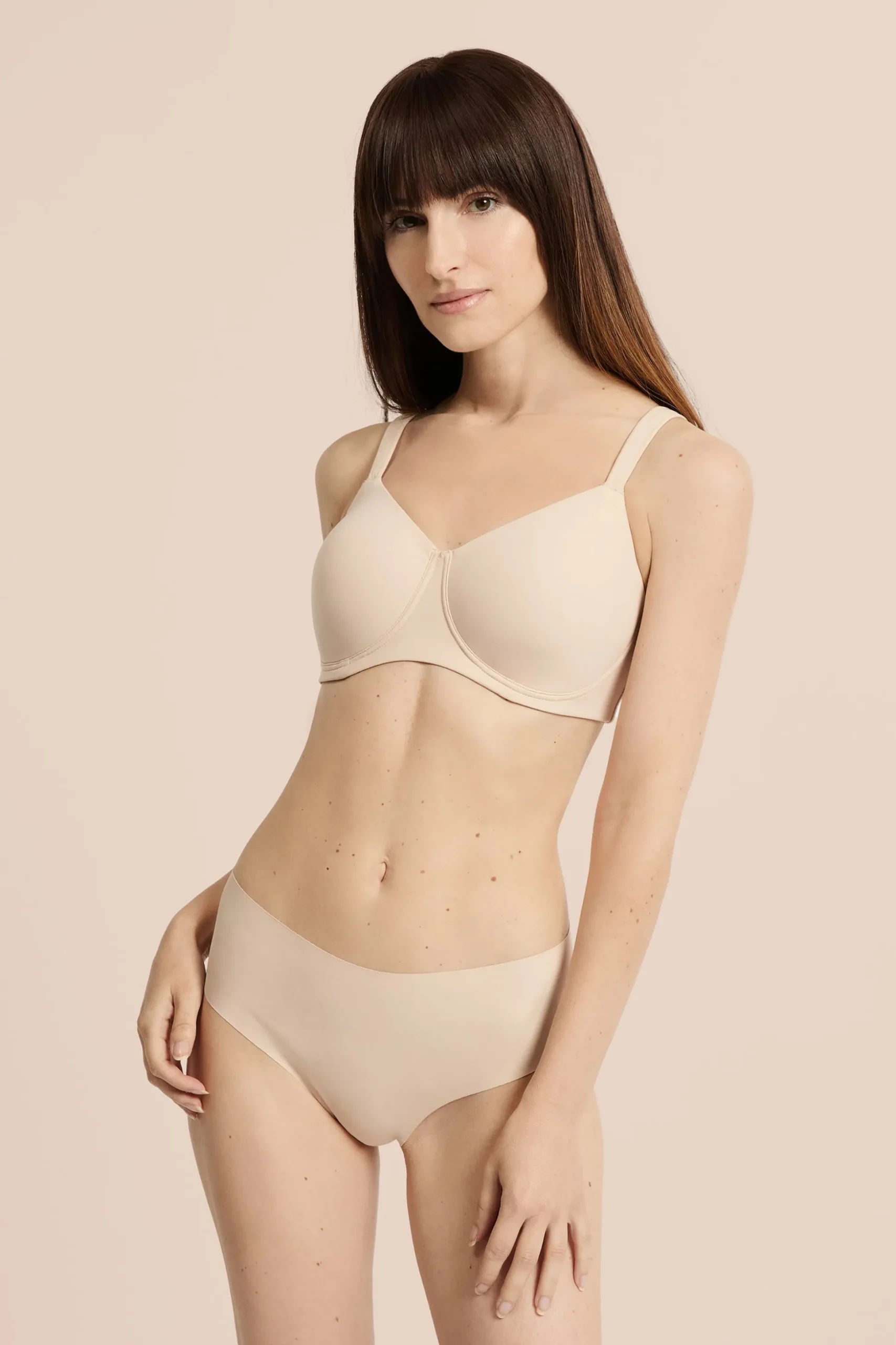 Soutien-gorge coques fines sans armatures post-mastectomie