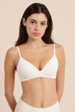 Soutien-gorge coques fines sans armatures en microfibre