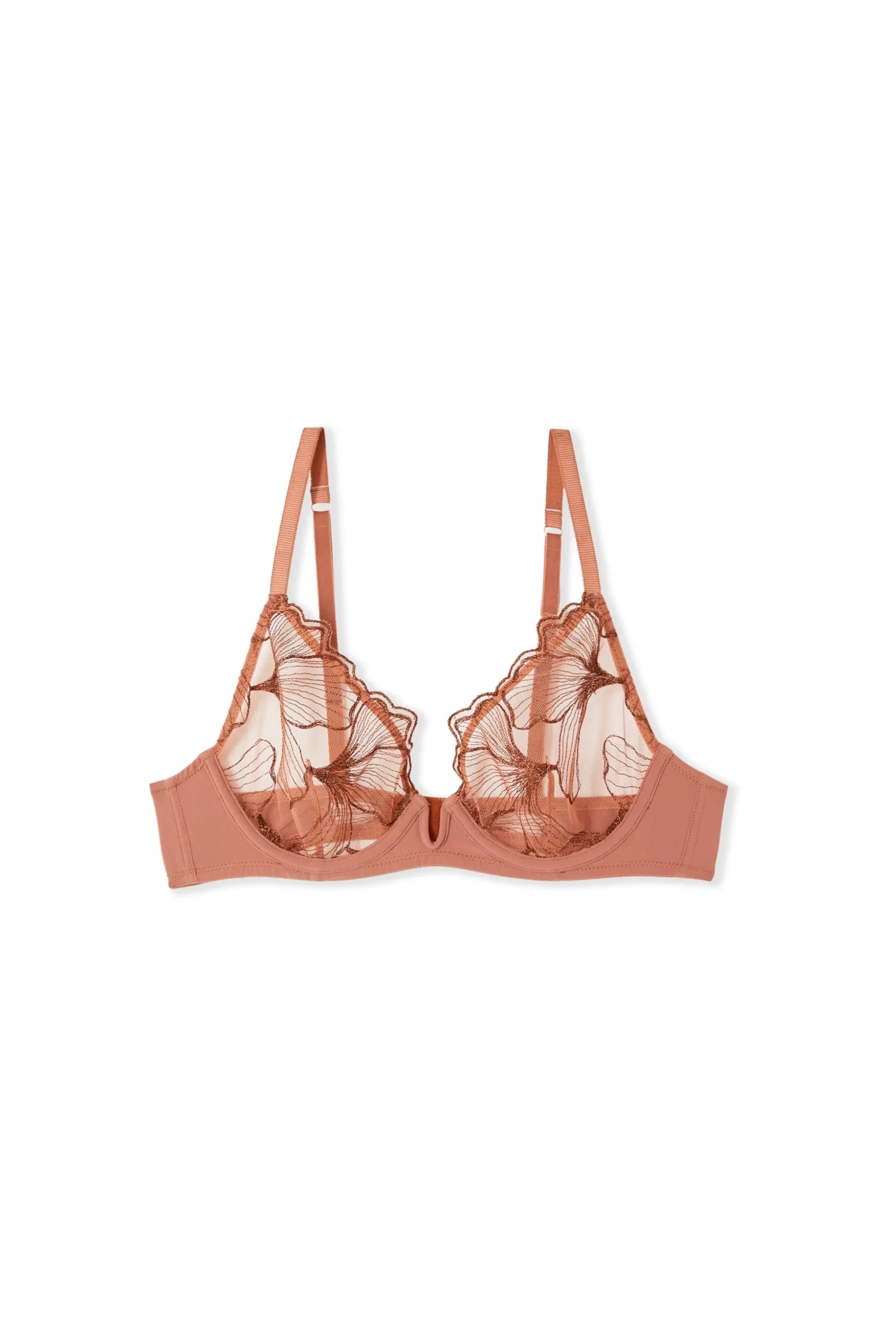 Soutien-gorge corbeille en broderie