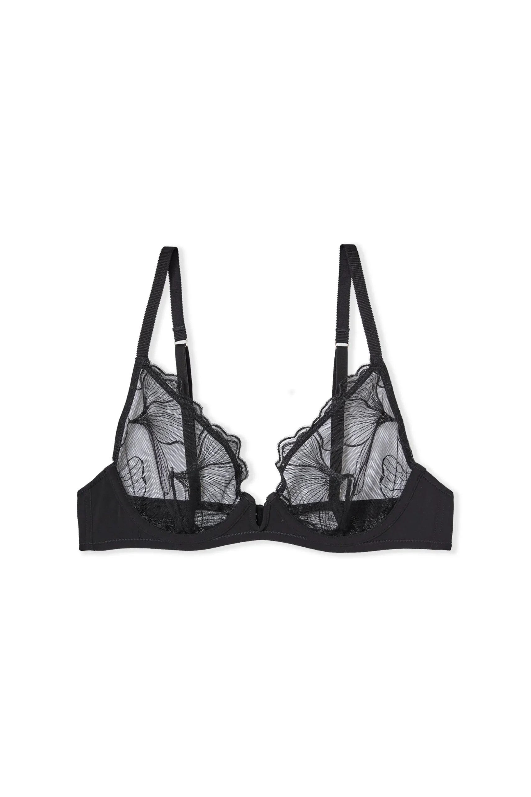 Soutien-gorge corbeille en broderie