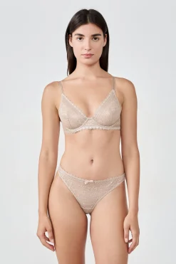 Soutien-gorge irisé corbeille