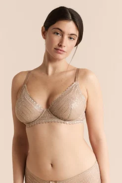 Soutien-gorge irisé corbeille
