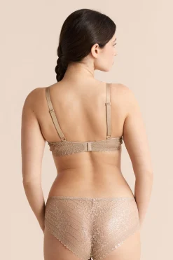 Soutien-gorge irisé corbeille