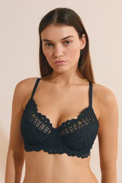 Soutien-gorge minimizer en dentelle