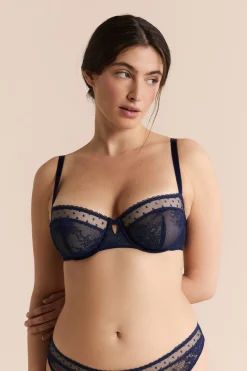Soutien-gorge N.9 - Balconnet avec broderie