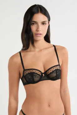 Soutien-gorge N.9 - Balconnet avec broderie