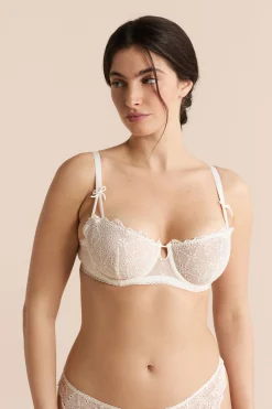 Soutien-gorge N.9 - Balconnet avec broderie