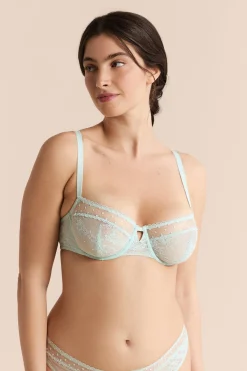 Soutien-gorge N.9 - Balconnet avec broderie