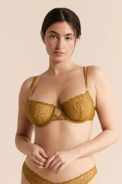 Soutien-gorge N.9 - Balconnet en broderie florale