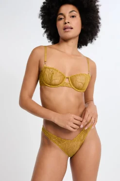 Soutien-gorge N.9 - Balconnet en broderie florale