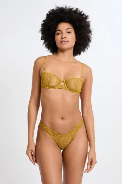 Soutien-gorge N.9 - Balconnet en broderie florale