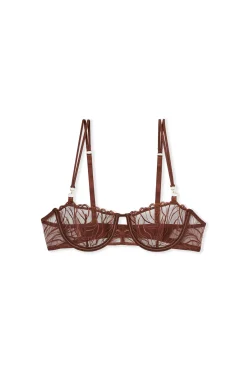 Soutien-gorge N.9 - Balconnet en broderie florale