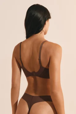 Soutien-gorge N.4 - Le coques fines en microfibre