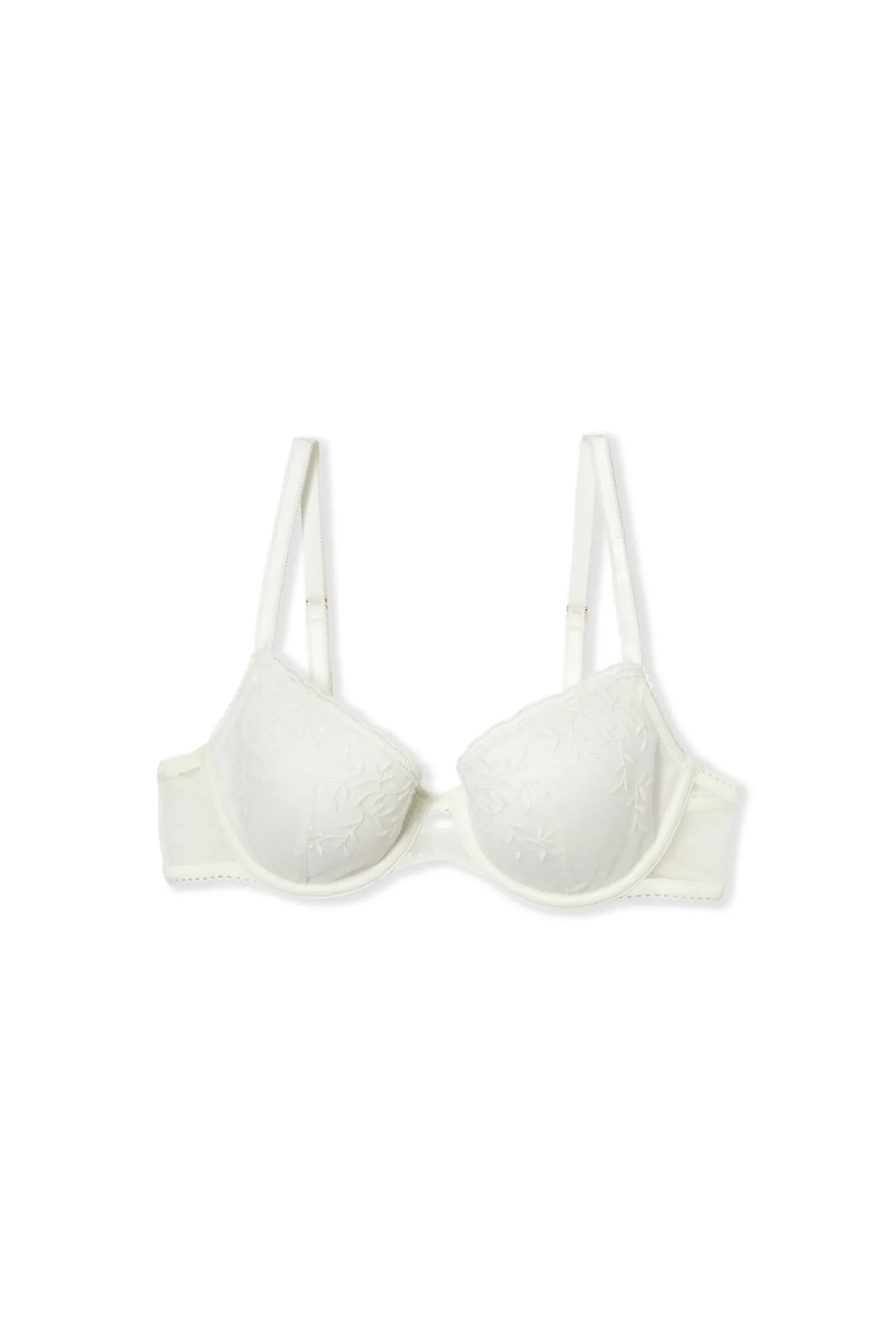 Soutien-gorge N.4 - Le coques fines avec broderie