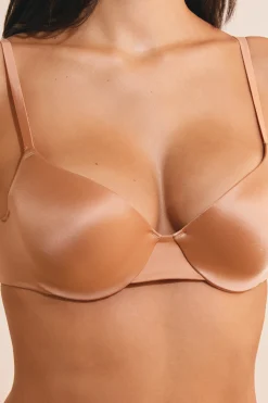 Soutien-gorge N.4 - Le coques fines 2 en 1 satiné