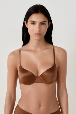Soutien-gorge N.4 - Le coques fines 2 en 1 satiné